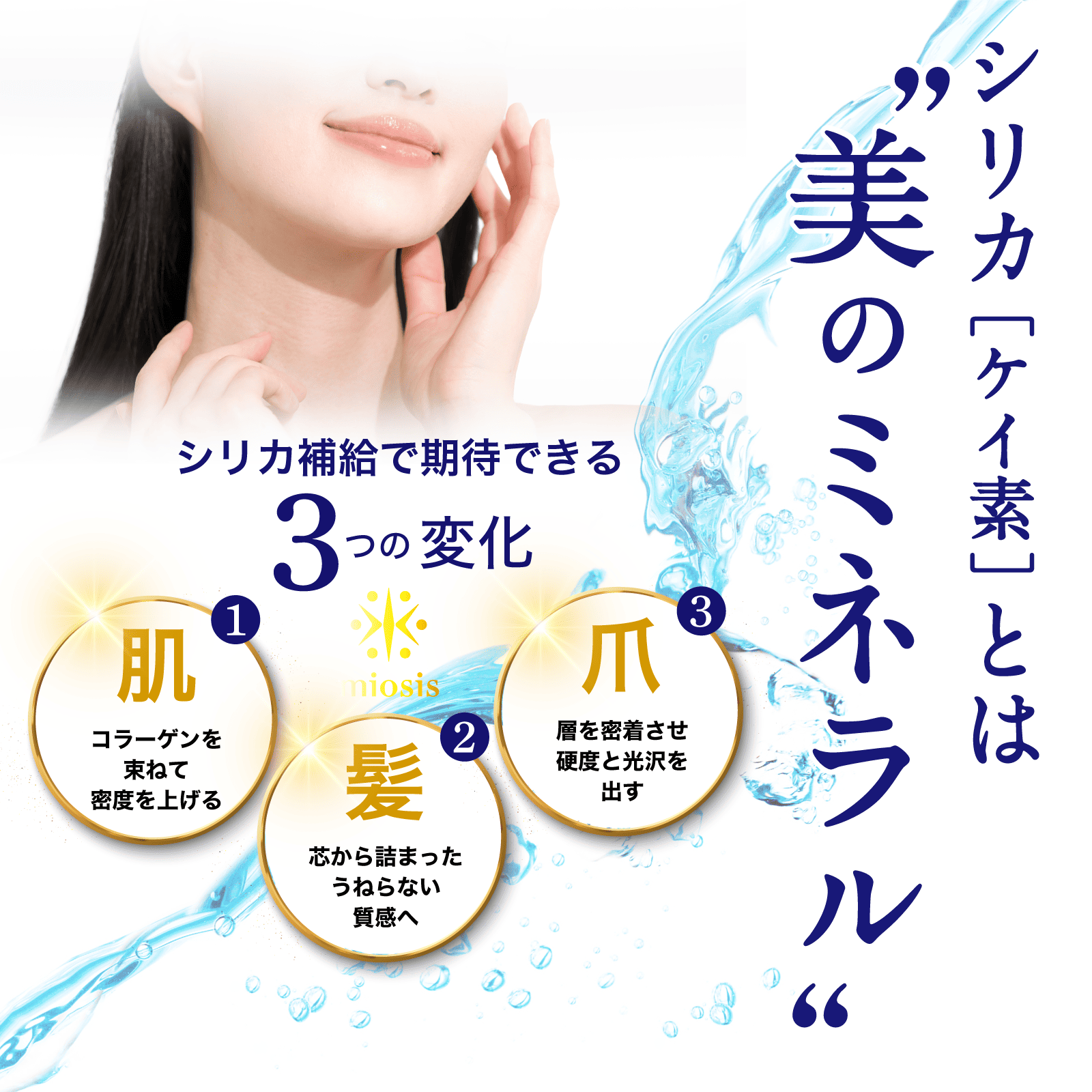 miosis/ミオシス-月- 【6本入り】アルカリ性シリカ水 群馬県月夜野 584ml×6本